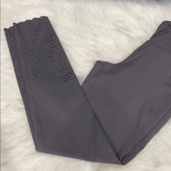 Ideology Women's Perforated Ankle Leggings… - Picture 4 of 10